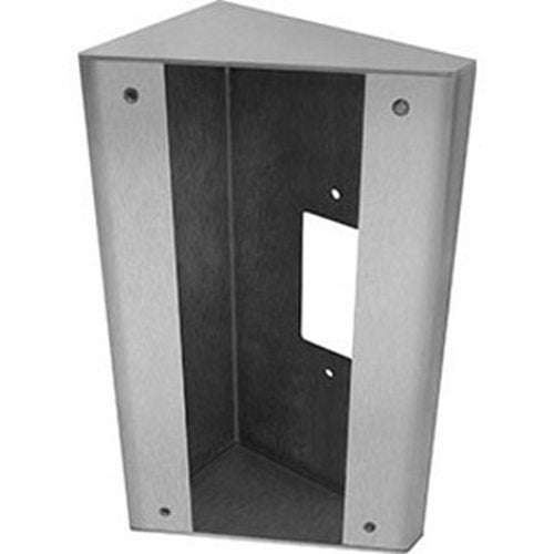 Aiphone SBX-IXDV30 Stainless Steel 30 Deg Angle Surface Mount Box for IX-DV