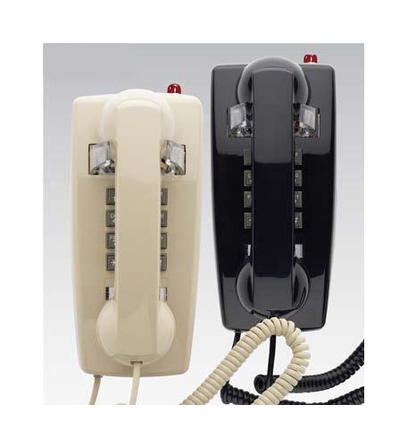 Scitec SCI-25411 Ash Single Line Emergency Wall Phone Sturdy Bell Ringer