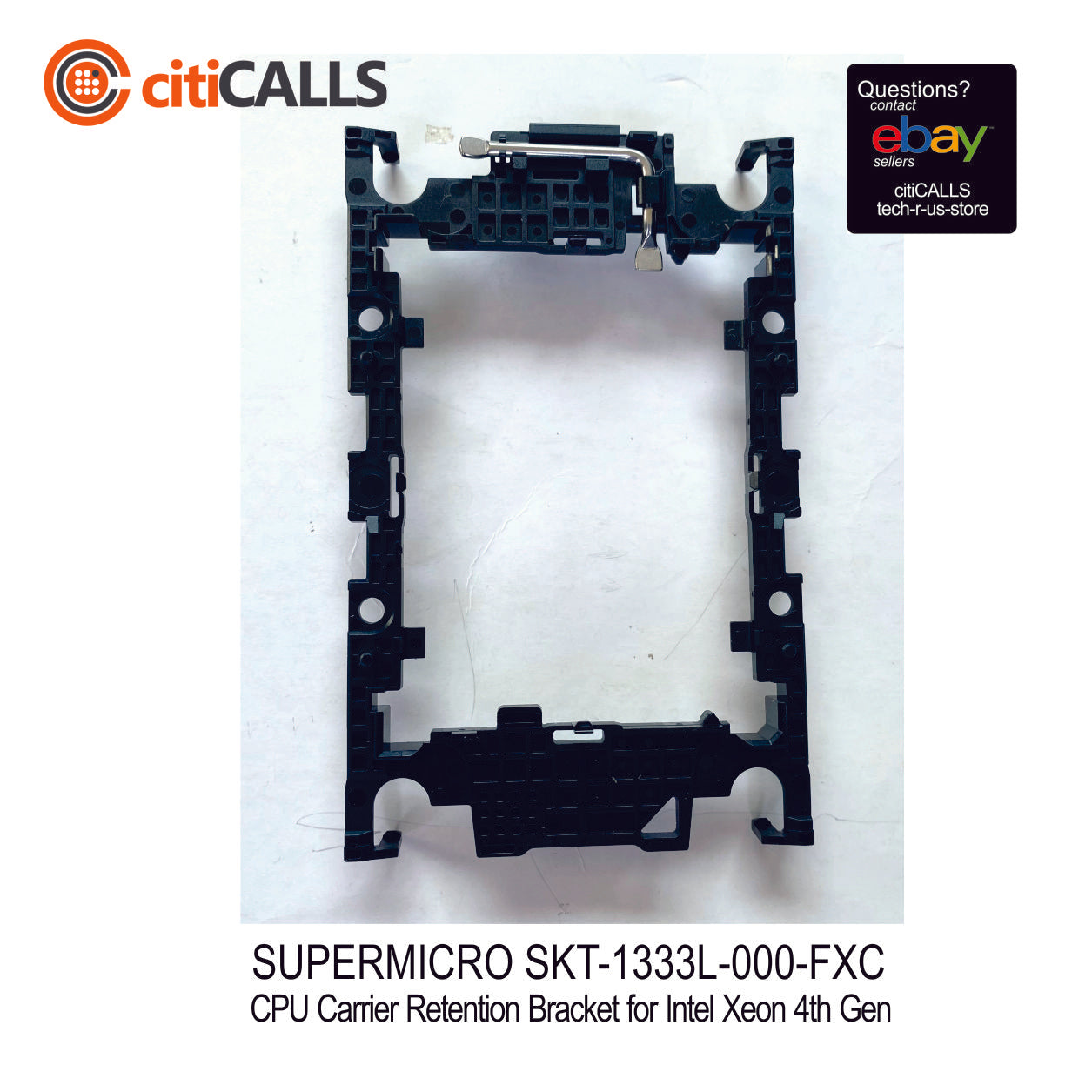 Supermicro SKT-1333L-0000-FXC CPU carrier for 4th Gen Intel Xeon Scalable XCC
