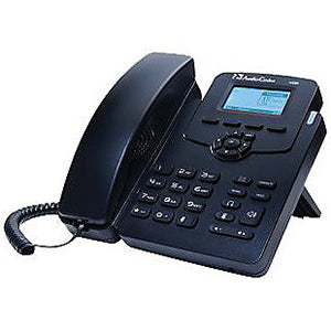 Audiocodes UC405HDEPSG 405HD IP Phone - Corded - Black - 2 x Total Line - VoIP