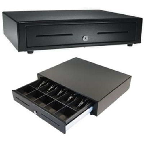 APG VB320-BL1915 Cash Drawer Vasario Drawer 19X15 Black 24V 5 Bill 5 Coin