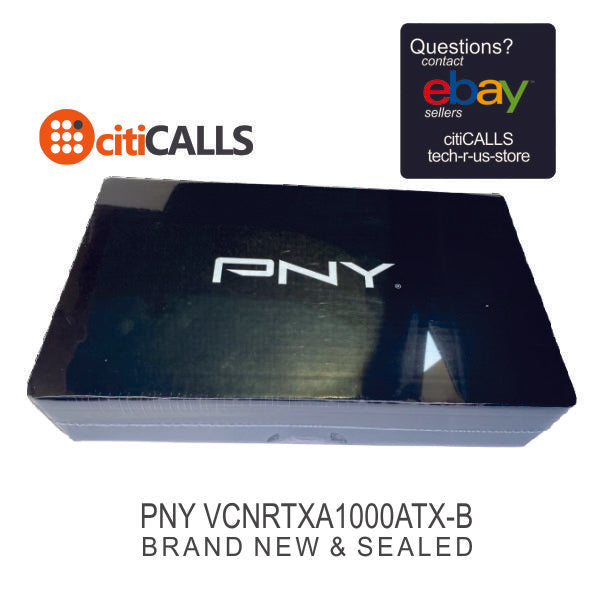 PNY VCNRTXA1000ATX-B NVIDIA Quadro RTX A1000 8GB GDDR6 - Graphic Card