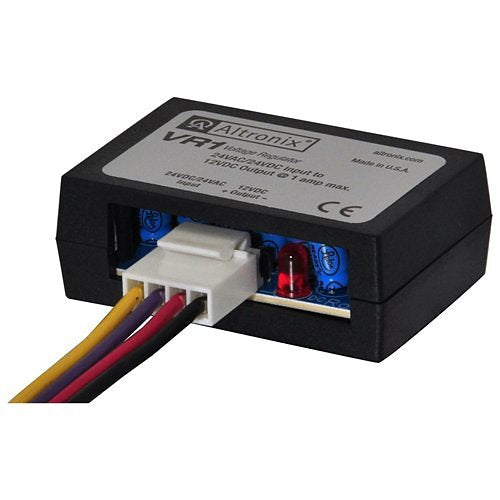 Altronix VR1 Voltage Regulator, Converts 24VAC/VDC to 12VDC at 1A