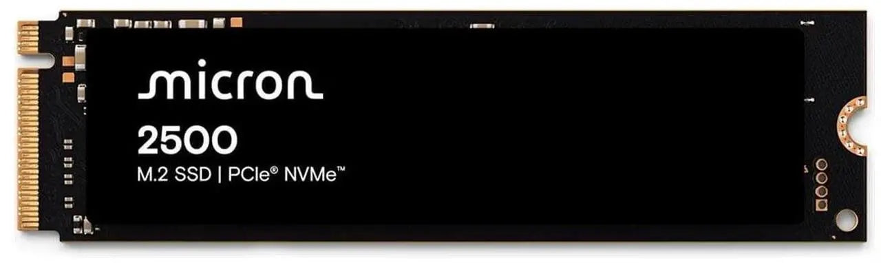 Micron MTFDKBA1T0QGN-1BN1AABYYR 1TB 2500 M.2 2280 SSD PCIe NVMe Solid State