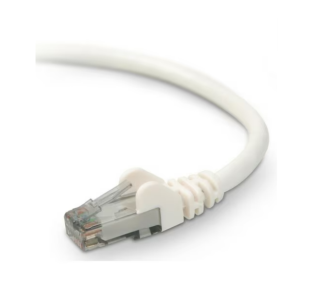 Belkin A3L980-01-WHT-S Cat. 6 UTP Patch Cable - RJ-45 Male - 1ft - White