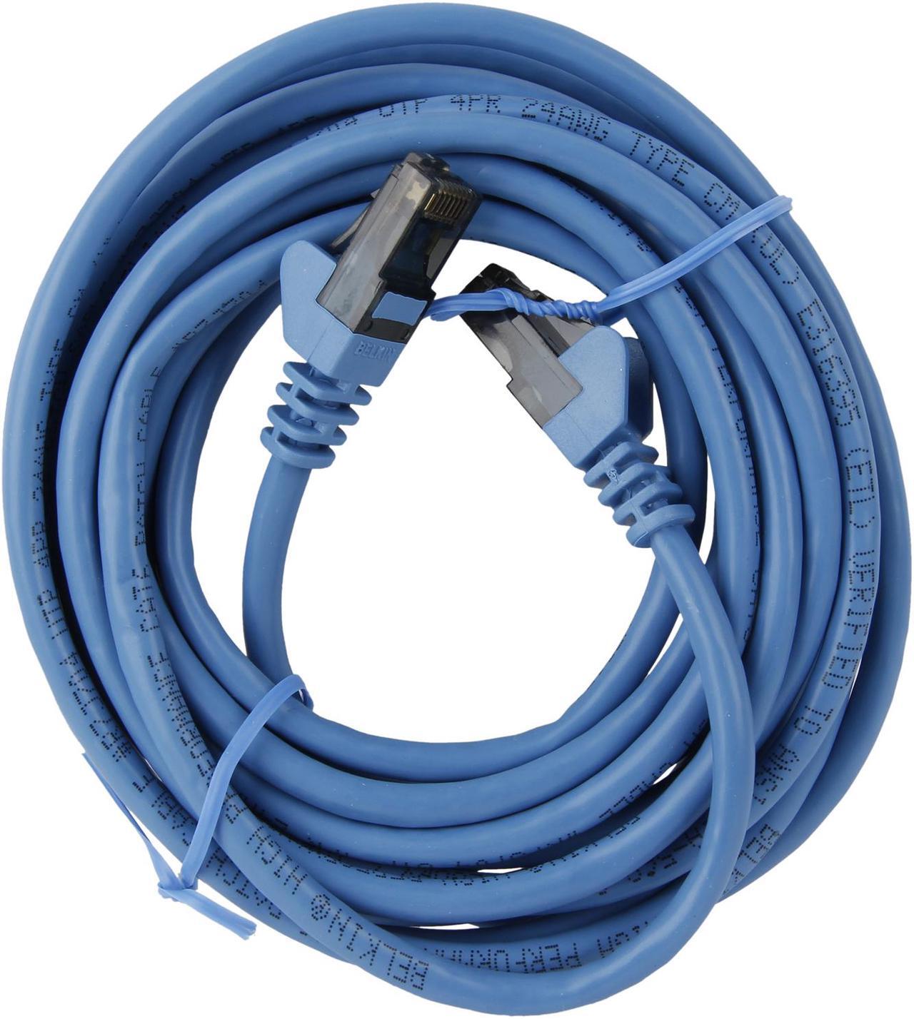 Belkin A3L980-12-BLU-S 900 Series Cat. 6 UTP Patch Cable - RJ-45 Male - 12ft