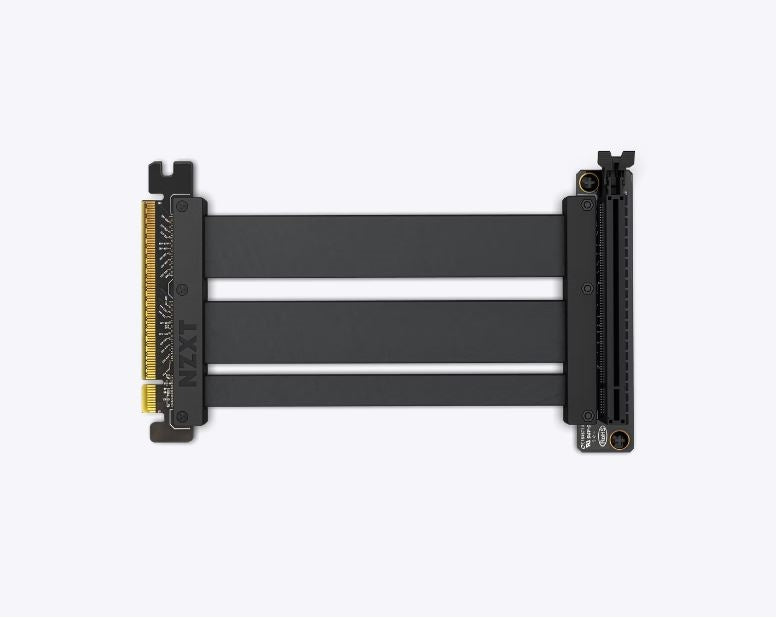 NZXT AB-RC200-B1 Flexible and Shielded PCIe Riser Cable Matte Black Retail