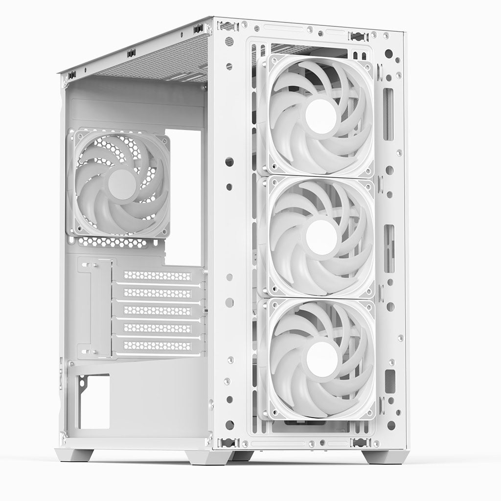 AeroCool ACCS-DS04043.21 D302A Mini-Tower Computer Case - White