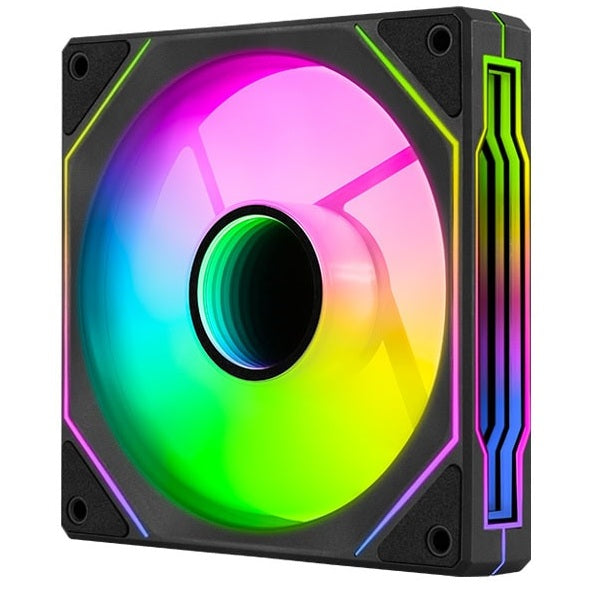 AeroCool ACF3-MR11247.11 Fan - Phantom M-3 R 12 PWM ARGB BK Black Retail