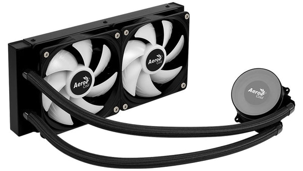 AeroCool ACLA-OA24117.11 Oasis L240 240mm ARGB CPU Liquid Cooler - Black