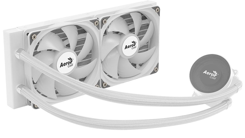 AeroCool ACLA-OA24117.21 Oasis L240 240mm ARGB CPU Liquid Cooler - White