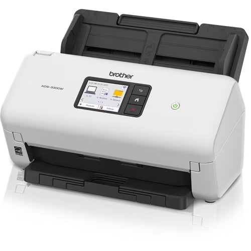 Brother ADS-3300W Hi-Speed Color Duplex Scanner w ADP 48-Bit 40ppm WiFi USB