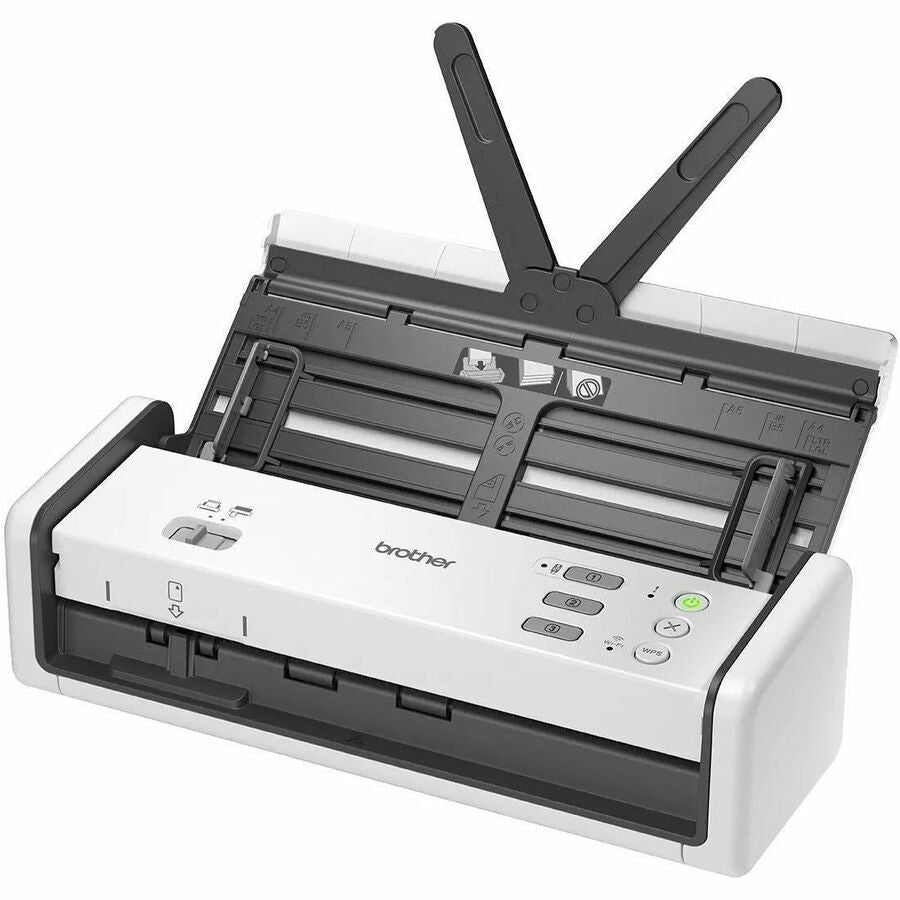 Brother ADS-1350W Large Format Sheetfed Scanner - 600 x 600 dpi Optical