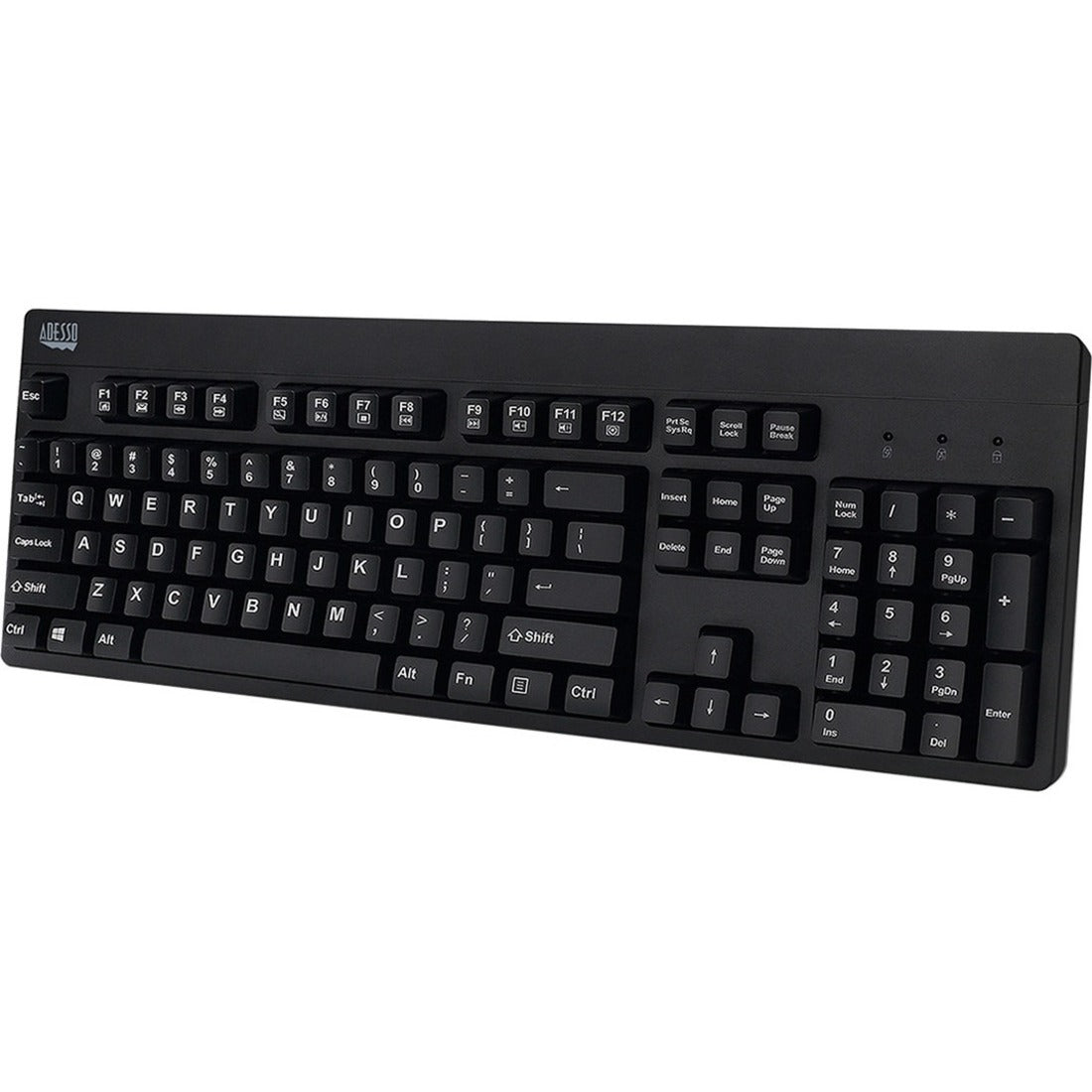Adesso AKB-630UB EasyTouch 630UB - Antimicrobial Waterproof Keyboard