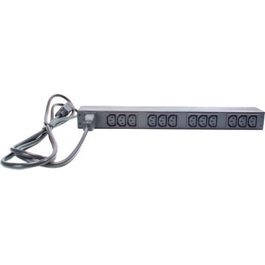 APC AP9565 NetShelter Basic Rack PDU, 1U, 1PH, 3.7kW 230V 16A or 3.3kW 208V 16A