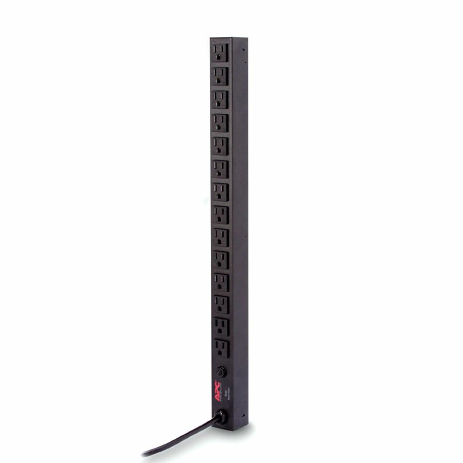 APC AP9567 Rack PDU, Basic, Zero U, 15A, 100/120V, (14) 5-15 - Black