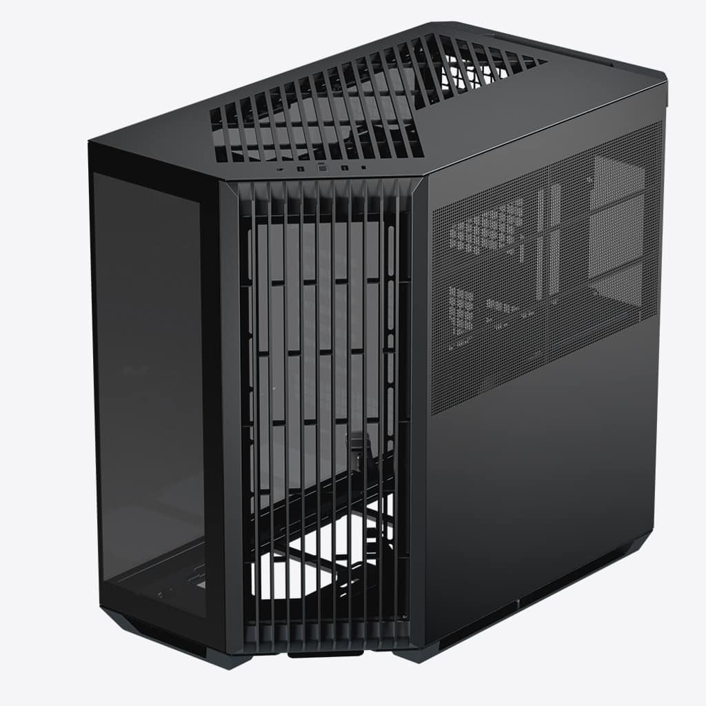 APNX APCM-VI01003.11 Computer Case - Mid Tower SGCC ABS Black Retail