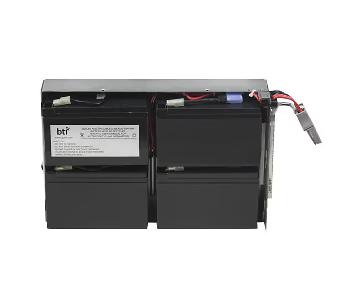 BTI APCRBC132-SLA132 SEALED LEAD ACID BATTERY FOR APC SMC1500-2U, SMC1500-2UTW