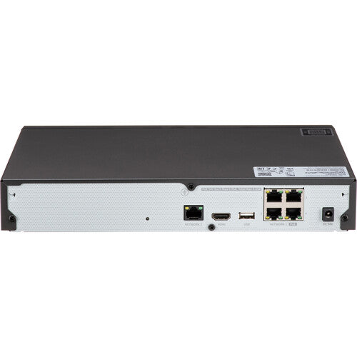 Hanwha ARN-410S Wisenet A Series 4CH PoE Network Video Recorder, Embedded