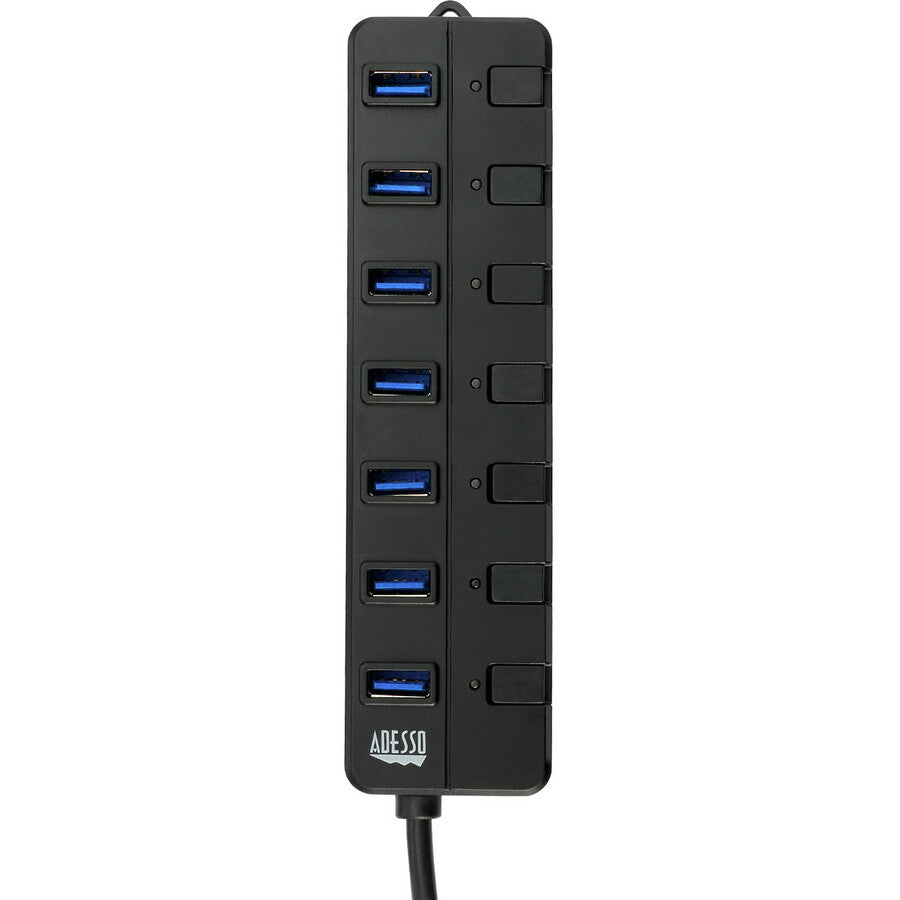 Adesso AUH-3070P 7-ports USB 3.0 Hub with 5V2A Power Adaptor