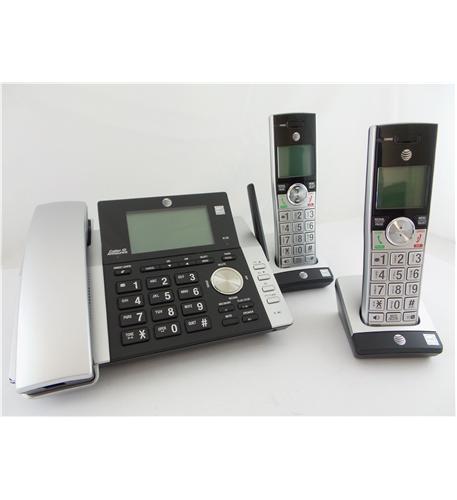 AT&T CL84215 2 Handset Corded/Cordless Answering System Caller ID/Call waiting