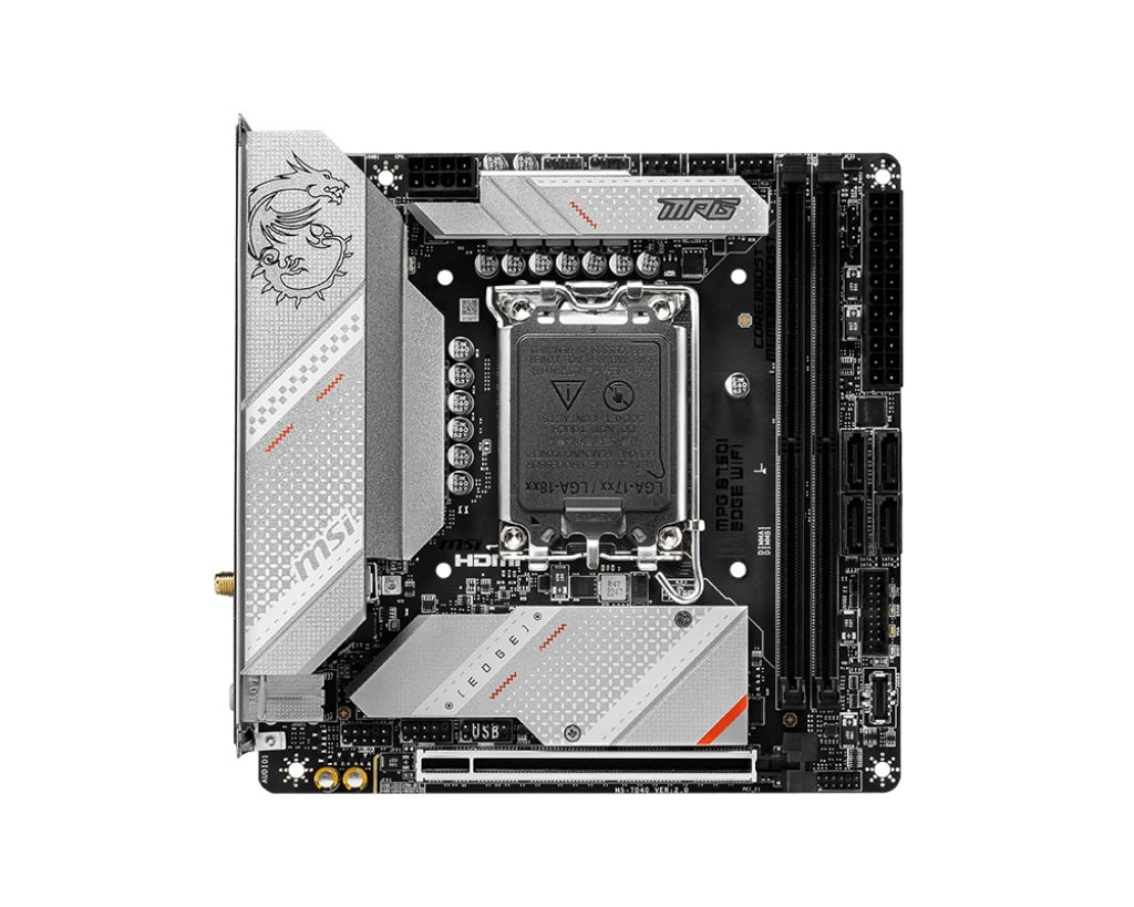 MSI B760IEDGEWIFI MPG B760I EDGE WIFI Gaming Desktop Motherboard