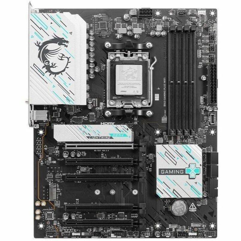 MSI B840GPW B840 GAMING PLUS WIFI Gaming Desktop Motherboard - Socket AM5
