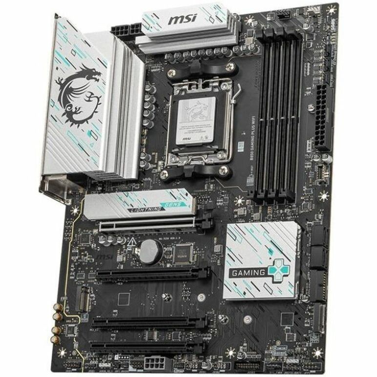 MSI B850GPW B850 GAMING PLUS WIFI Gaming Desktop Motherboard - AMD Socket AM5