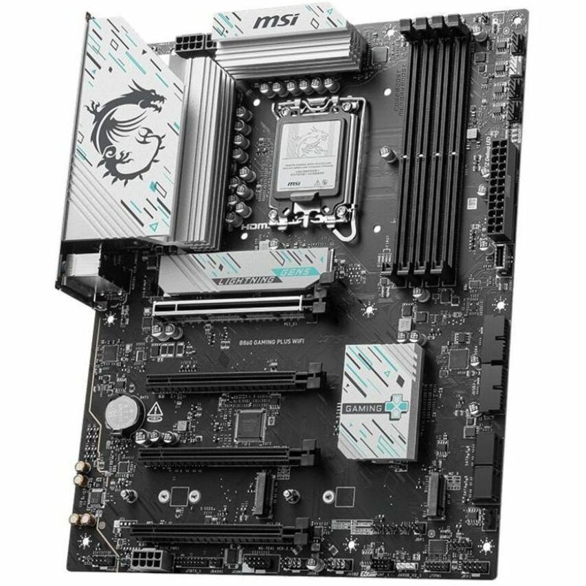 MSI B860GPLUSWIFI B860 GAMING PLUS WIFI Gaming Desktop Motherboard