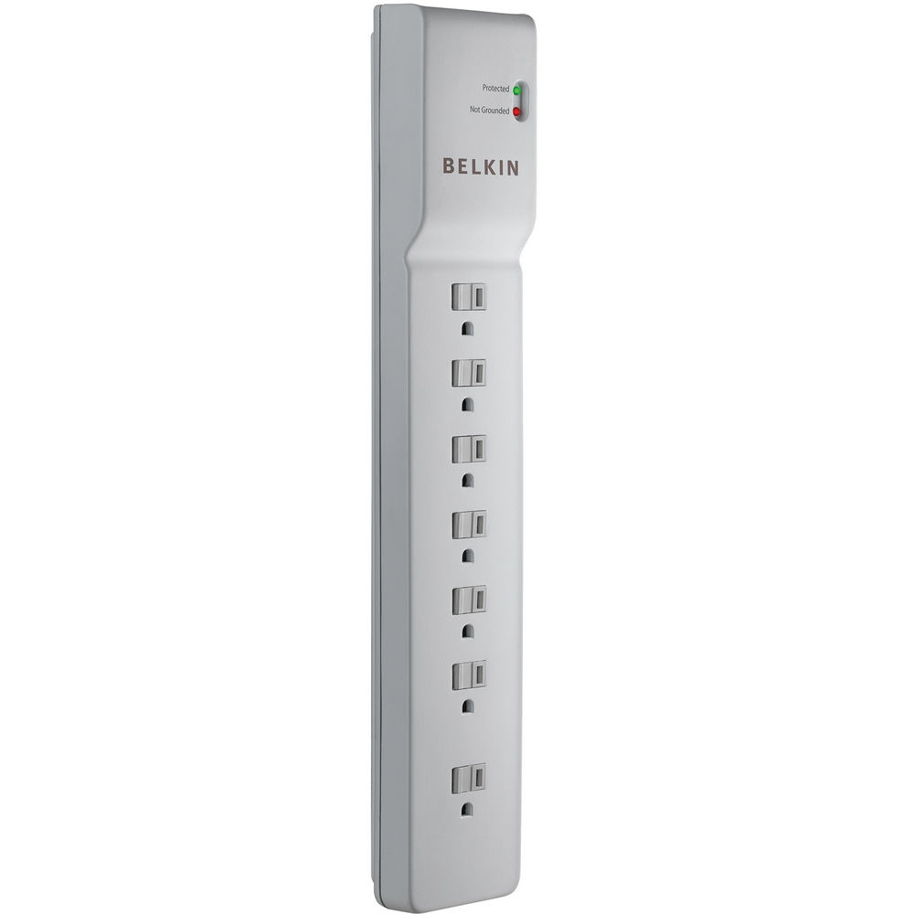 Belkin BE10700007-CM 7-Outlet Commercial Surge Protector, 7 ft Cord