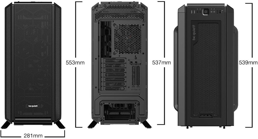 be quiet! BG039 Silent Base 802 ATX Mid Tower PC Case - Black