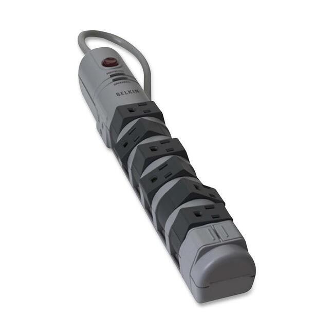 Belkin BP108200-06 Pivot-Plug Surge Protectors 8-Outlet - 6 foot Cable - 1800 J