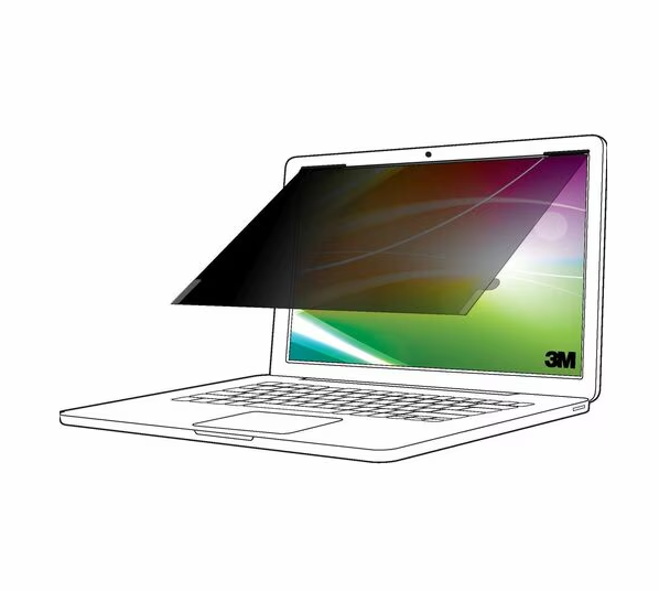 3M BP140W9B Bright Screen Privacy Filter For 14" Widescreen LCD Notebook