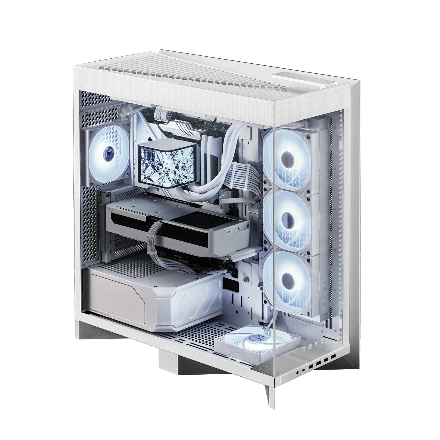 TRYX C-L700N-NN0H-G0W Computer Case - LUCA L70 Midtower White E-ATX