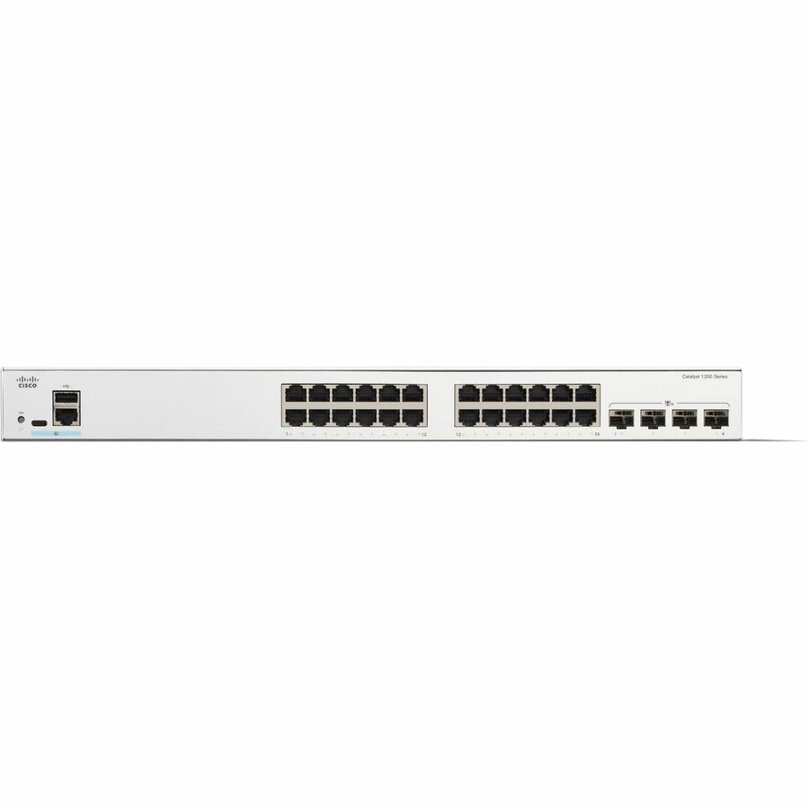 Cisco C120024T4X Catalyst C1200-24T-4X Ethernet Switch - 24 Ports - Manageable
