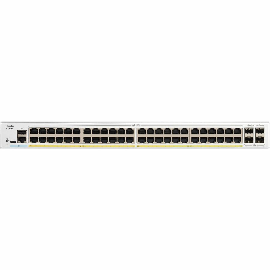 Cisco C120048P4G Catalyst Ethernet Switch - 48 Ports - Manageable