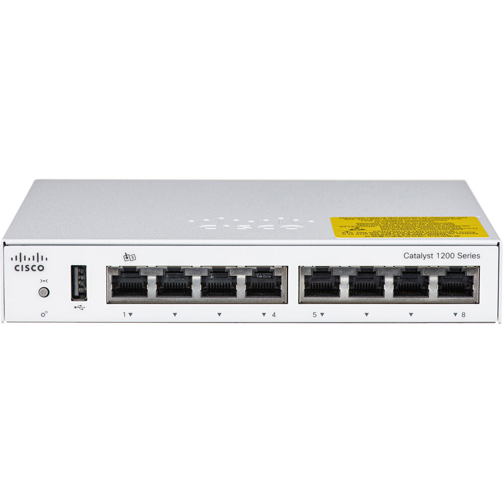 Cisco C12008TD Catalyst C1200-8T-D Ethernet Switch - 8 Ports - Manageable