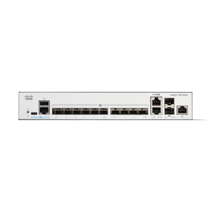 Cisco C130012XS Catalyst C1300-12XS Layer 3 Switch - Manageable - Rack-mountable