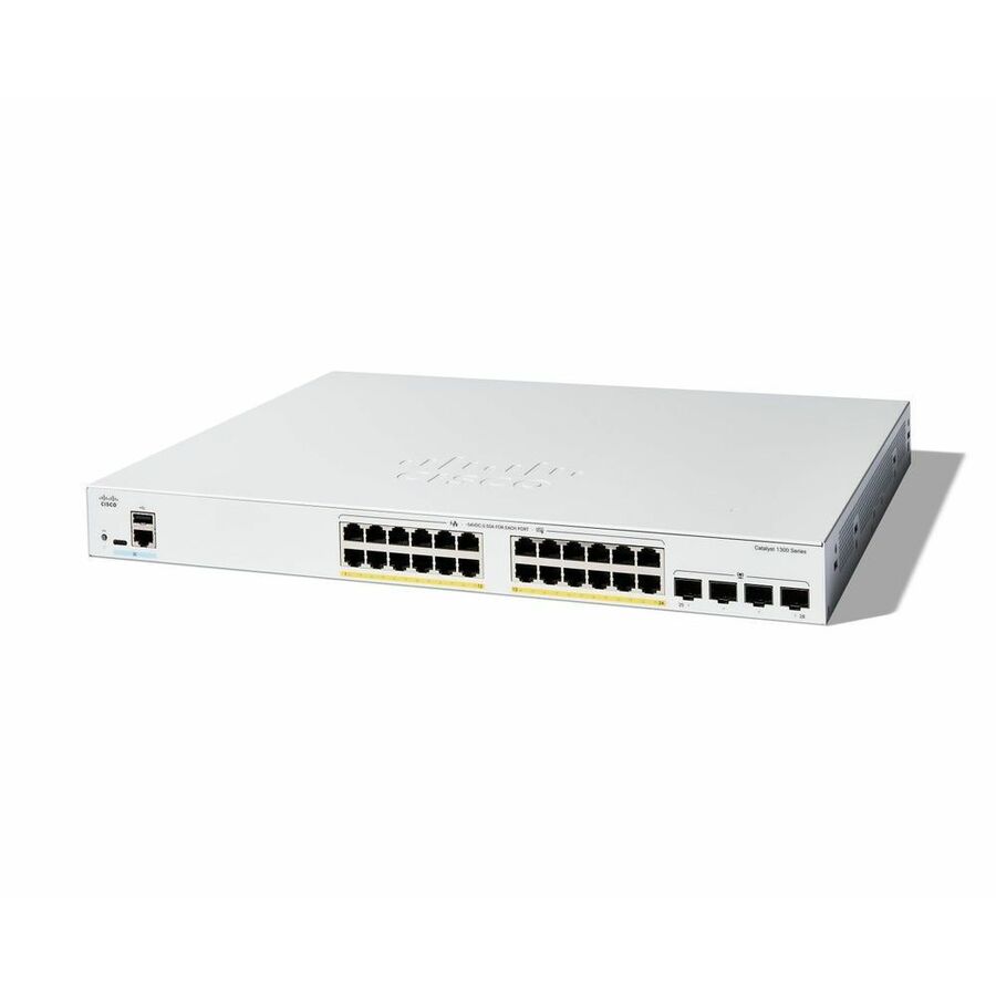 Cisco C130024FP4G Catalyst C1300-24FP-4G Ethernet Switch - 24 Ports - Manageable