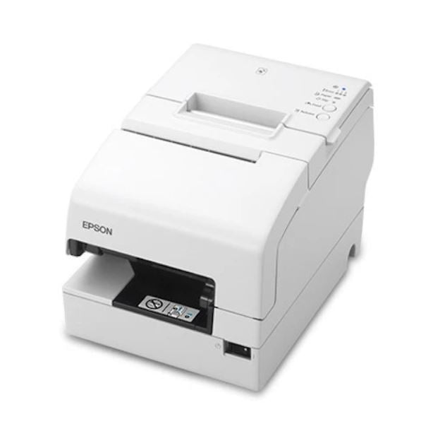 Epson C31CG62A9821 H6000V Receipt-Slip Printer - Ethernet, USB, RS-232 - White