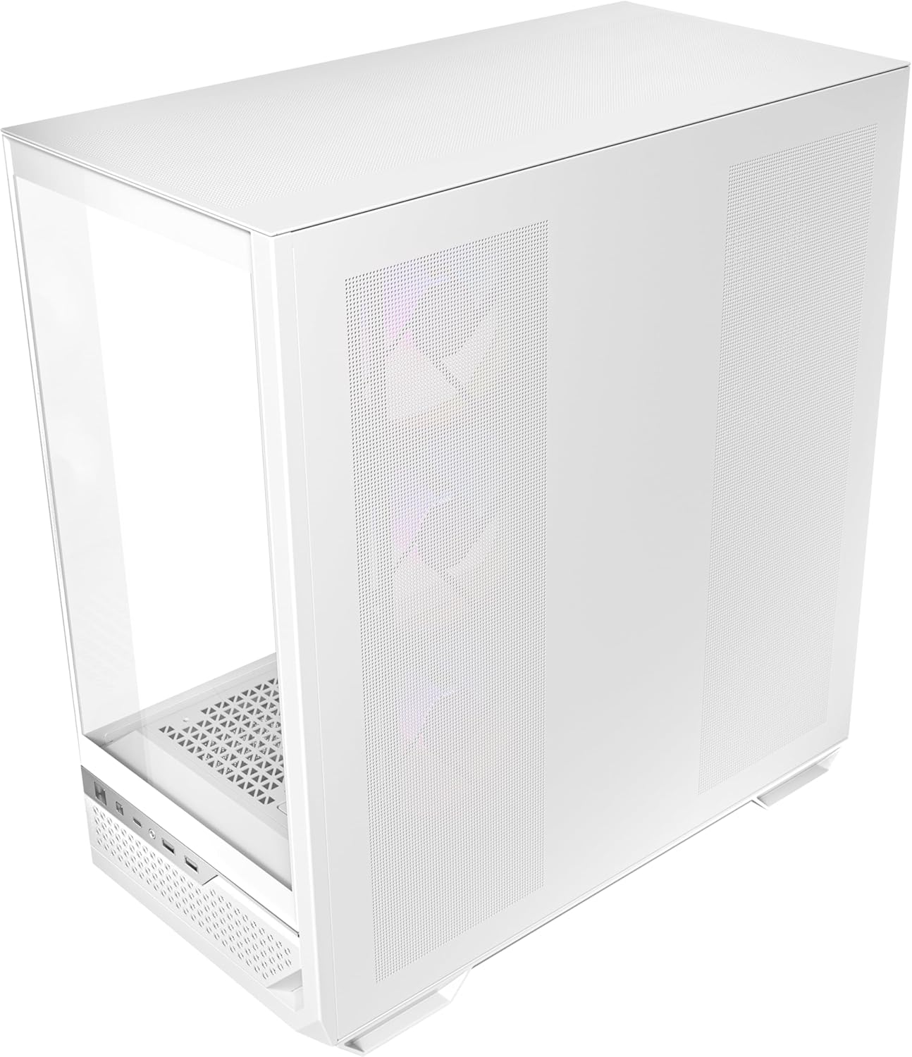 Antec C7 ARGB W White, RTX 40 GPU Support, 4 x 120mm - Mid-Tower E-ATX PC Case