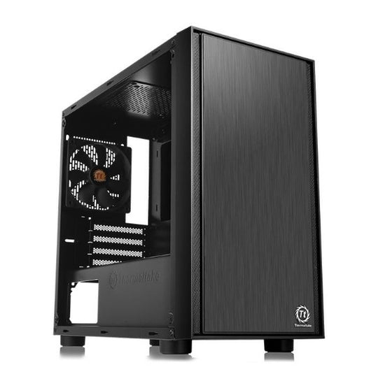 Thermaltake CA-1J1-00S1NN-00 Versa H17 Micro Case - Mini-tower - 4 x Bay - Black