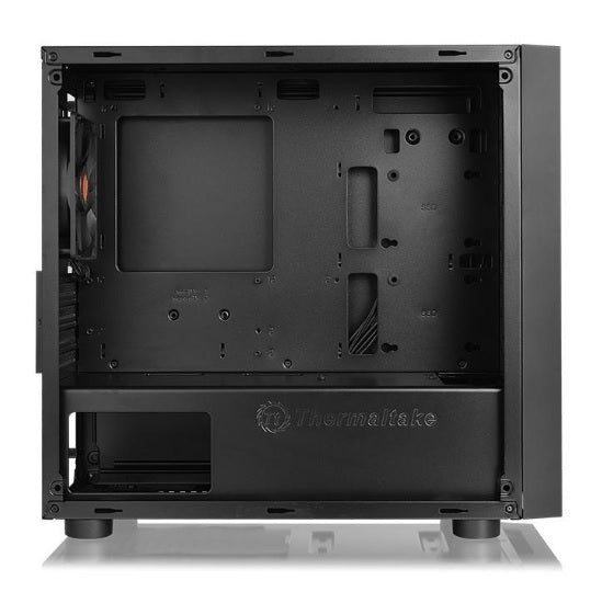 Thermaltake CA-1J1-00S1NN-00 Versa H17 Micro Case - Mini-tower - 4 x Bay - Black