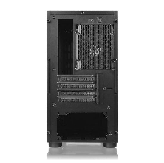 Thermaltake CA-1J1-00S1NN-00 Versa H17 Micro Case - Mini-tower - 4 x Bay - Black