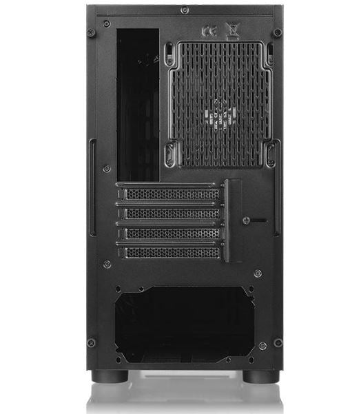 Thermaltake CA-1J4-00S1WN-01 Versa H18 TG Computer Case - Micro Tower - 4 x Bay