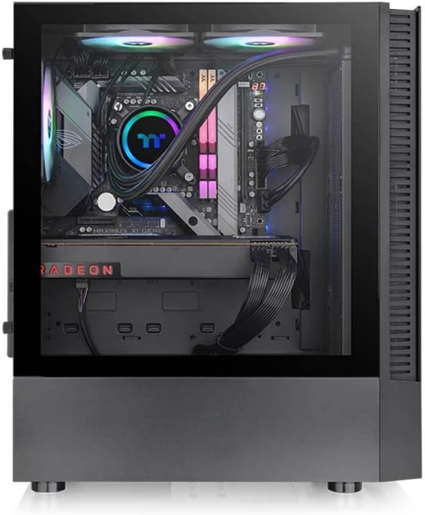 Thermaltake CA-1X3-00M1WN-00 Computer Case - View 200 TG ARGB Mid Tower ATX