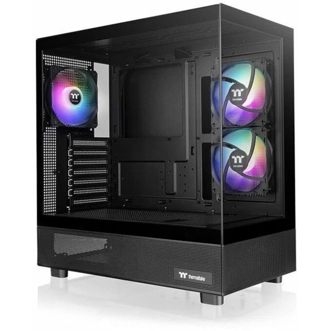 Thermaltake CA-1Y7-00M1WN-01 Computer Case - View 270 3xARGB Black Mid Tower ATX
