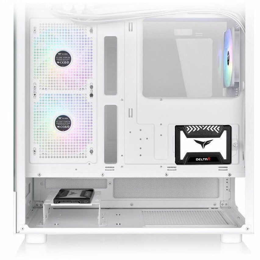 Thermaltake CA-1Y7-00M6WN-01 View 270 Plus TG ARGB Snow Mid Tower Chassis - Snow