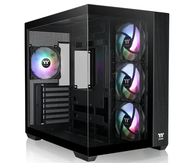 Thermaltake CA-1Z2-00M1WN-00 View 380 TG ARGB Mid Tower Chassis - Black