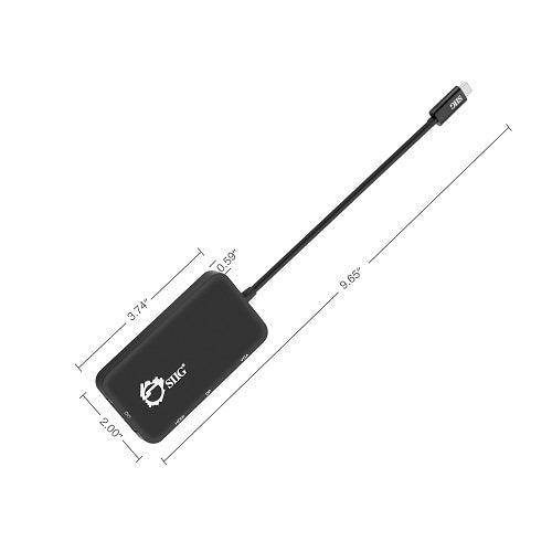 SIIG CB-TC0611-S1 USB-C to DVI VGA DP Multiport Video Adapter